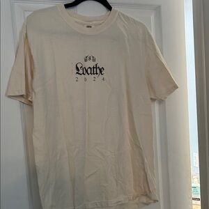 Loathe 2024 tour t-shirt, L! Read description please